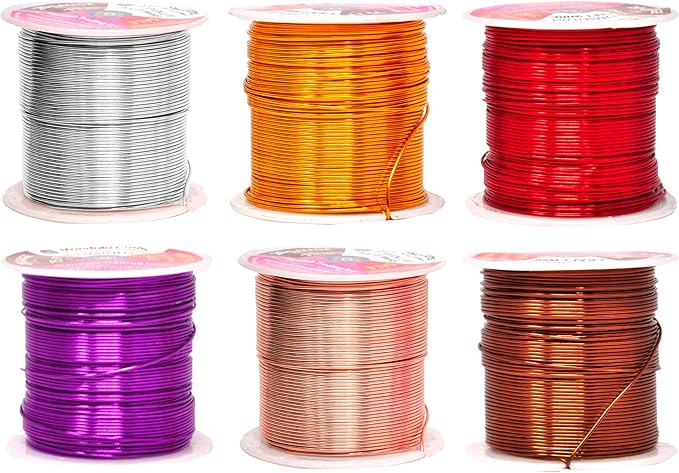 Mandala Crafts 20 Gauge Anodized Aluminum Craft Wire by MandalaCrafts