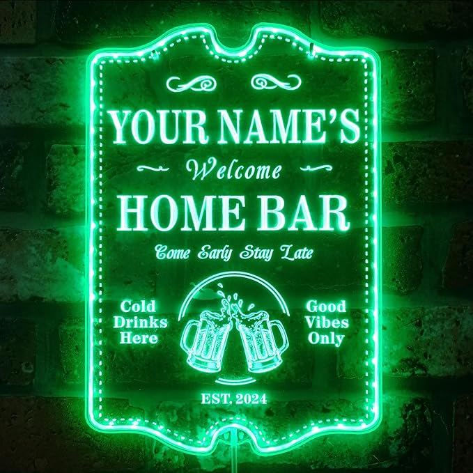 ADVPRO Personalized Your Name Home Bar RGB Dynamic Glam LED Sign - Image 7