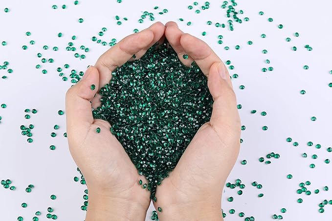10000 pcs/Pack Wedding Table Scatter Confetti Crystals Acrylic Diamonds Vase - Image 3