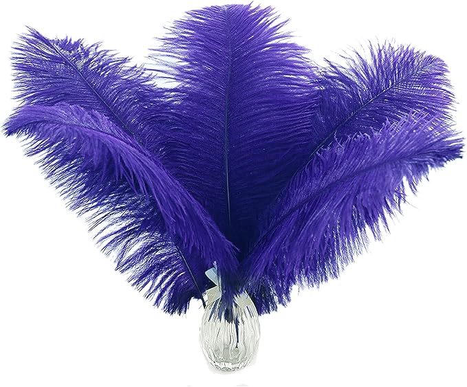 Ballinger Royal Blue Long Ostrich Feathers by Ballinger