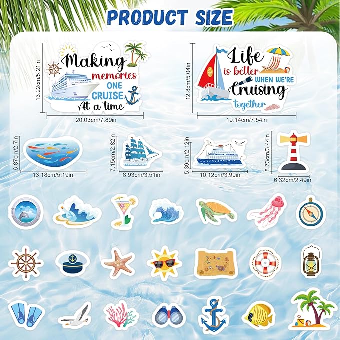 Cruise Door Decorations Magnetic - Image 5