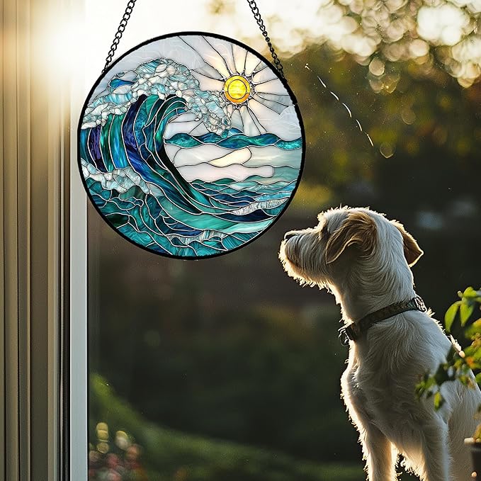 Stained Glass Window Hanging - Image 3