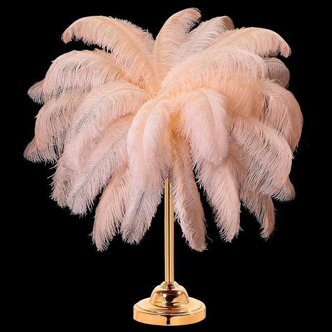 Retrowavy 30 Pcs 18-20 Inch Large Natural Ostrich Feathers Bulk by Retrowavy