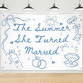 The Summer She Turned Married Backdrop by Hzbcxs