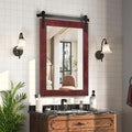 COGOOD Farmhouse Barn Door Mirror by COGOOD