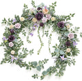 Ling's Moment 9FT Eucalyptus and Willow Leaf Garland by LingsMoment
