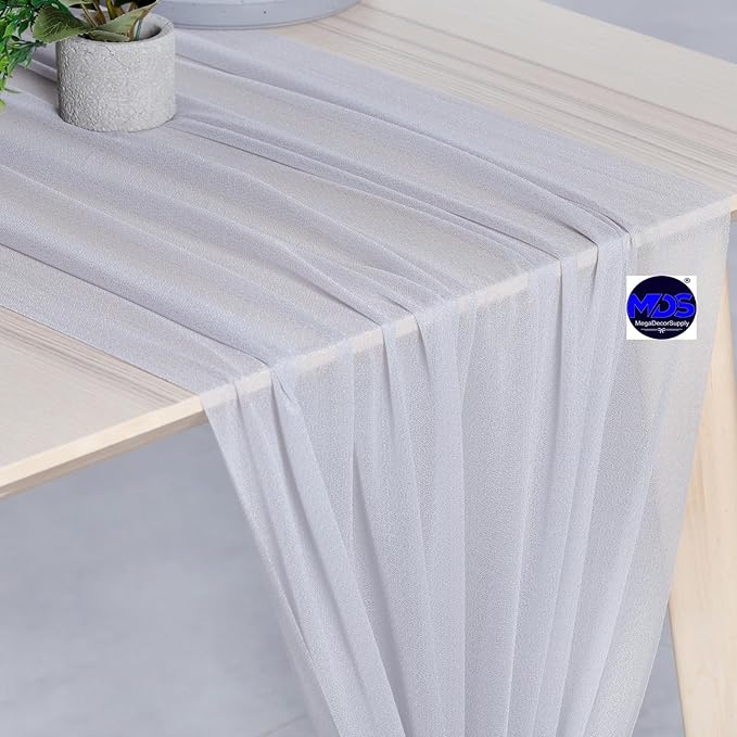 MDS Halloween Chiffon Table Runner - Image 4