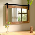 COGOOD Farmhouse Barn Door Mirror by COGOOD