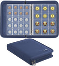 Coin Collection Book for Collector, 260 Pockets Fireproof Coin Collection by JUNDUN