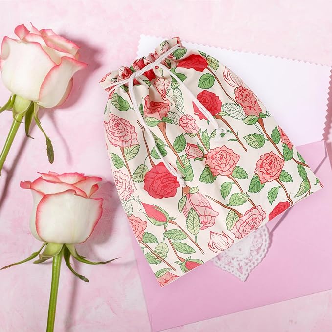Drawstring Gift Bags, Extra Large 24"x 20" | Premium Canvas Storage Bags | - Image 7