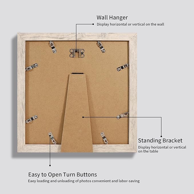 10x10 Picture Frame Set of 4 - Image 5