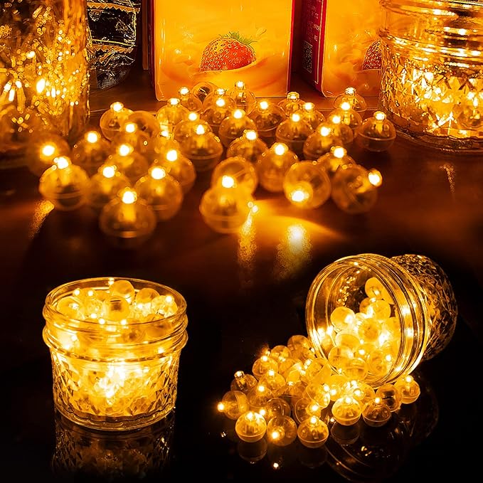Aogist 100pcs Balloon Lights, Long Standby Time Waterproof Twinkle Mini Light - Image 5