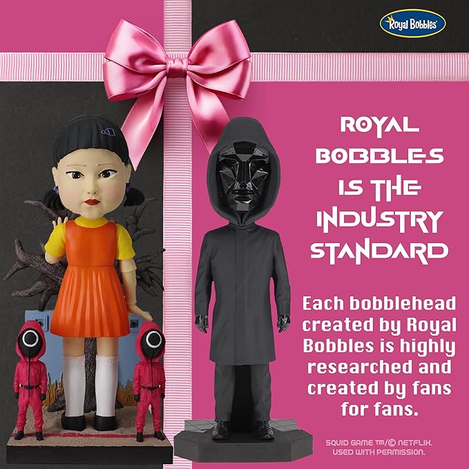 Royal Bobbles Squid Game Young Hee Doll Collectible Bobblehead Statue - Image 7