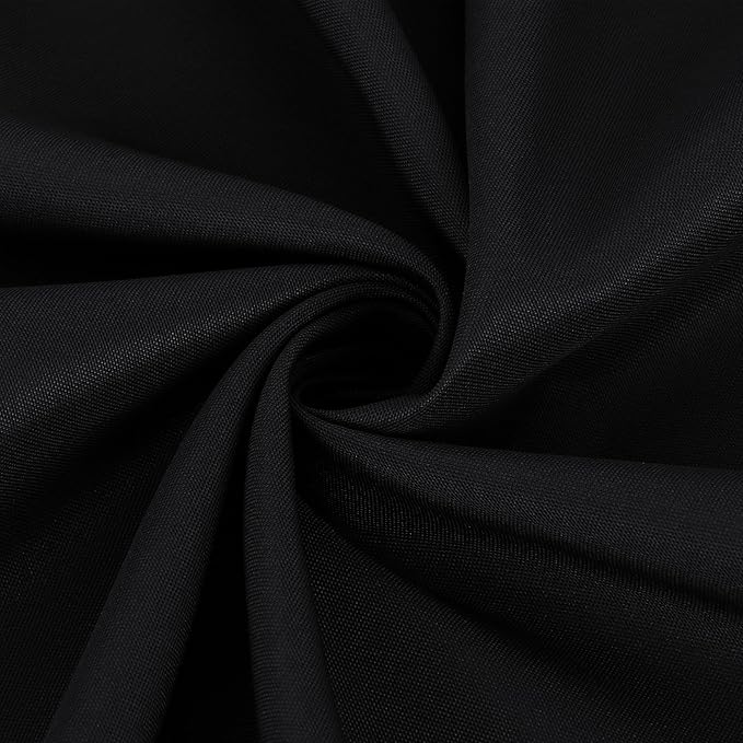 Fitable 8 Pack Black Table Cloths 120 Inch Round - Image 8