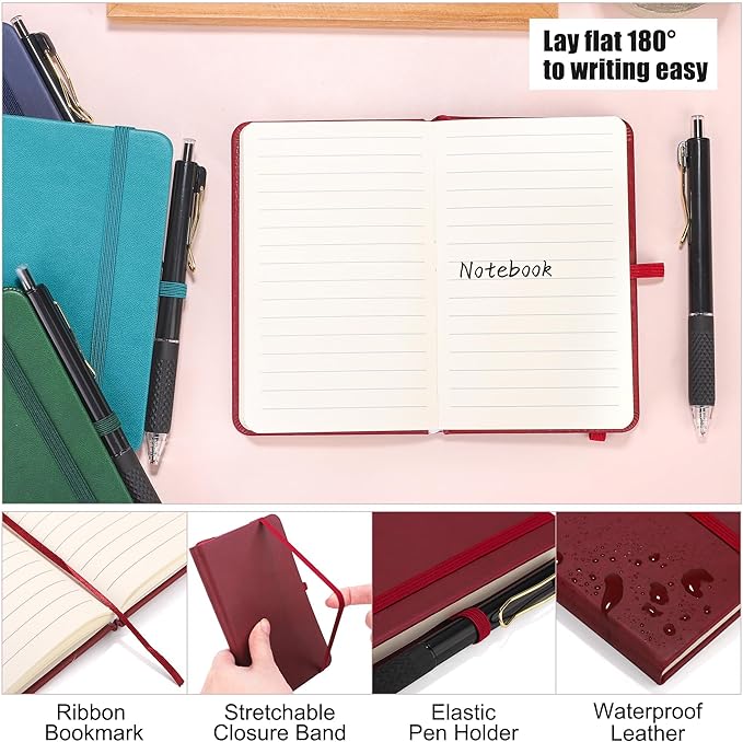 Aodaer 50 Sets Pocket Notebook Journal - Image 3