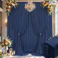 50×14ft Wrinkle Free Navy Blue Backdrop Curtain by ENJOYYOURPARTY