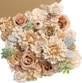 Serra Flora Artificial Flowers Combo Box Set Faux Flowers Bulk Flower Leaf by SerraFlora
