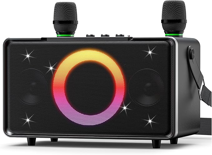 GFEEN Portable Bluetooth Speaker: 200W Peak, Deep Bass, 15H Playtime, Large by Unknown