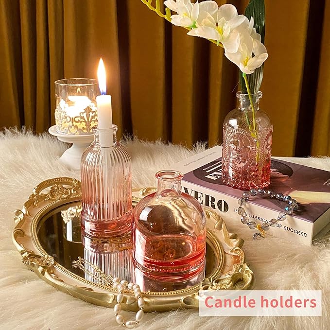 Glass Bud Vases in Bulk Set of 30 Pcs, Small Glass Vases - Image 4