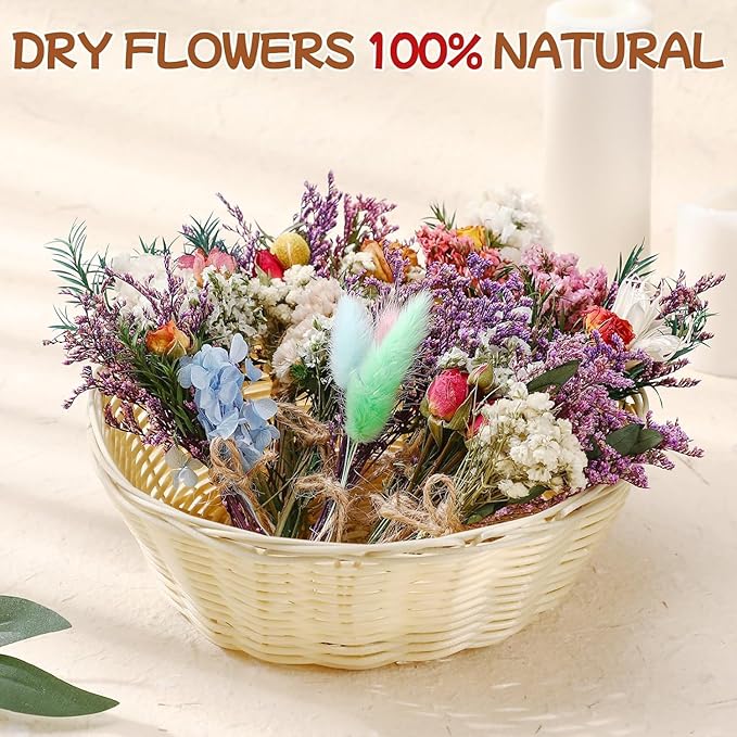 10/12/24/36 Pack Mini Dried Flowers - Image 3