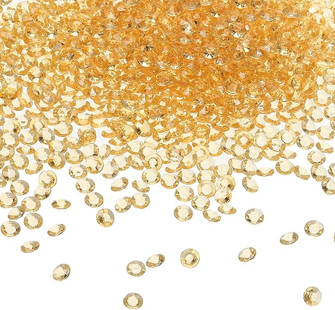 PATIKIL 4000 Pcs Wedding Table Scatter Confetti Crystals 6mm Acrylic Diamonds by PATIKIL