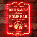 ADVPRO Personalized Your Name Home Bar RGB Dynamic Glam LED Sign by ADVPRO