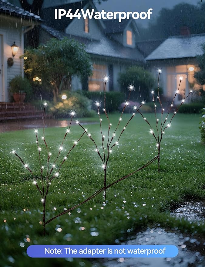 3 Pack Lighted Branches for Vases Plug in - Image 7