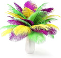 THARAHT Light Yellow Ostrich Feathers 24pcs Natural Bulk 8-10Inch 20cm-25cm by THARAHT