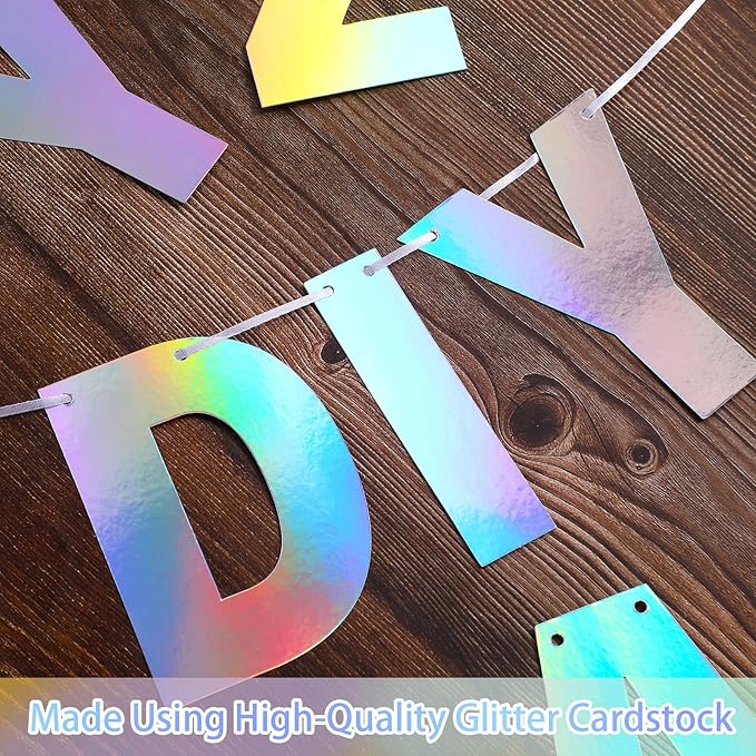 TaoBary 112 Pcs DIY Letter Kit Glitter Customizable Banner Letters Include 107 - Image 4