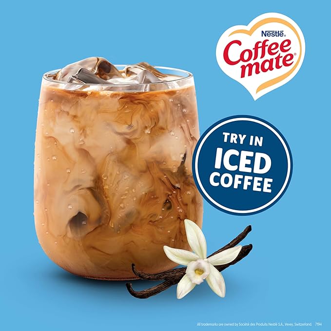 Nestle Coffee mate Coffee Creamer, French Vanilla, Liquid Creamer Singles - Image 4