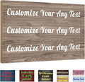Custom Sign Personalized Wooden Signs by Qingxily