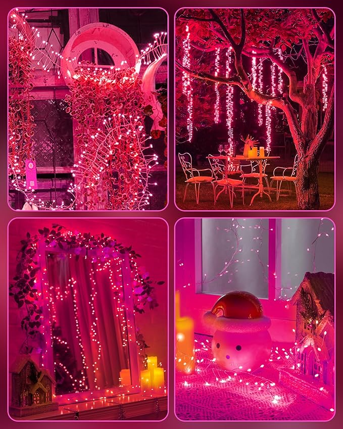 Fairy Lights Battery Operated, Twinkle String Lights Waterproof Silver Wire 5 - Image 5