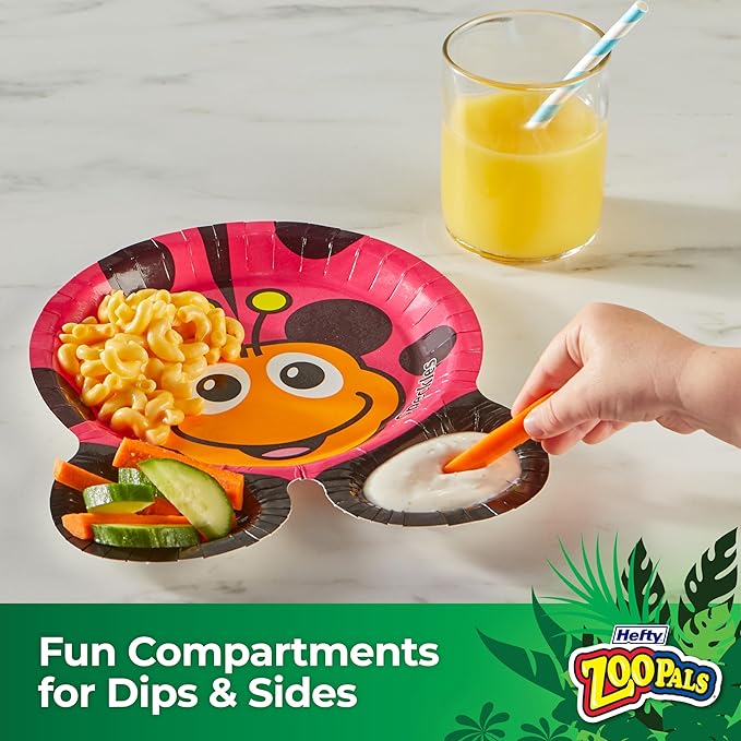 Hefty Zoo Pals Party Edition Paper Plates - Image 8