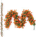 Artificial Flowers Garland Ivy, 4 Pack 5.9 FT Spring Summer Decor UV Resistant by Ammyoo