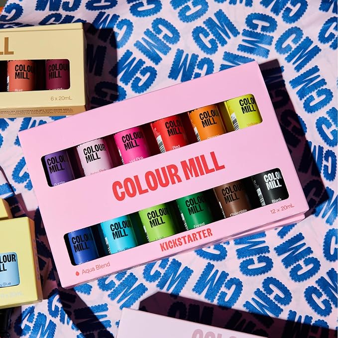 Colour Mill Kickstarter Pack Aqua Blend Water-Based Food Coloring, 20 - Image 4