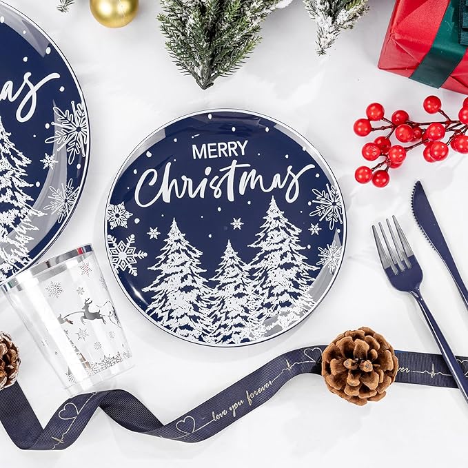 Supernal 150pcs Christmas Dinnerware Set - Image 4