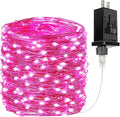 66Ft 200 LED Pink Fairy Lights Plug in, Waterproof String Lights Outdoor & by BHCLIGHT