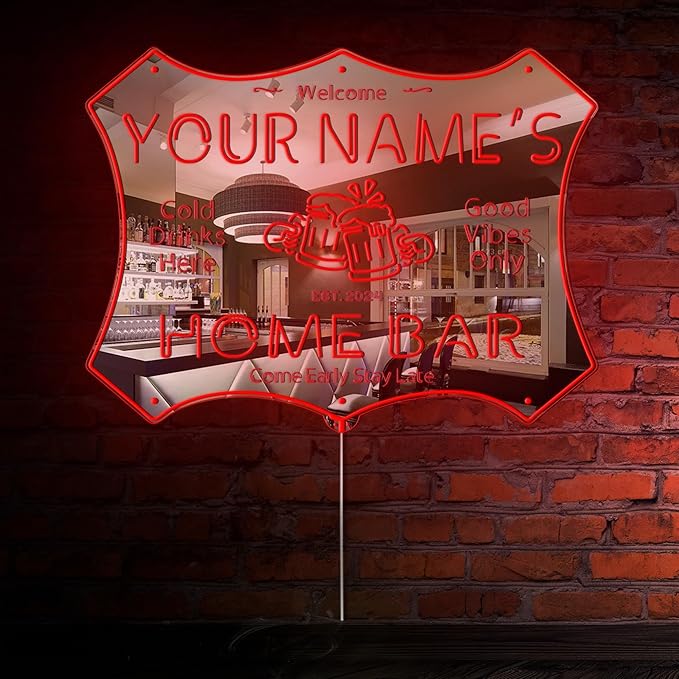 ADVPRO Personalized Your Name Home Bar RGB Dynamic Glam LED Sign - Image 6