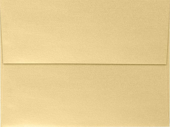 LUXPaper A7 Invitation Envelopes | Peel & Press | 5 1/4" x 7 1/4" | Blonde - Image 2