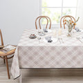 MYSKY HOME Table Cloth 60x84 inch Rectangle, Heavy Duty Linen Look Waterproof by MYSKYHOME