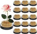 Sliner 16 Pieces Floral Frogs 1.57 Inch Round Brass Flower Holder Japanese by Sliner