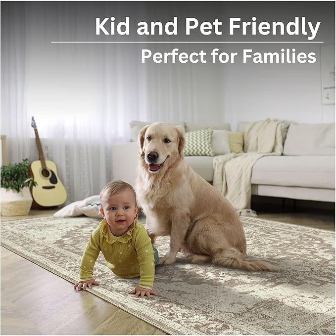 Bloom Rugs Washable Non-Slip 8' x 10' Rug - Image 10