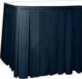 Ultimate Textile Pleat Polyester Fabric Table Skirt by UltimateTextile