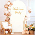 7.2FT Ivory Arch Cover by WishCare