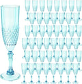 Plastic Champagne Flutes, for Weddings Bachelor Parties Toasting and Events by LEYIQUCHAMPAGNEWINEGLASSES
