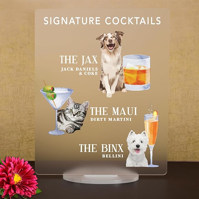 Pet Signature Drink Wedding Signs - Image 2