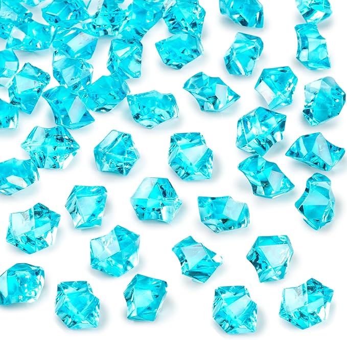 DomeStar Light Blue Fake Ice Rocks by DOMESTAR