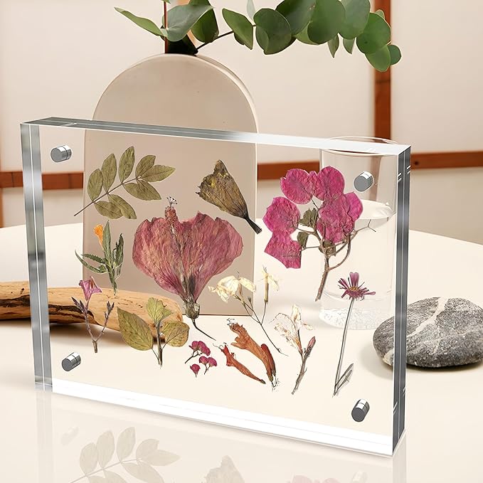 4x6 Inches Acrylic Picture Frames 1 Pack, Double Sided Magnetic Photo Frames - Image 7