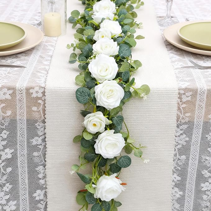 6FT Artificial Eucalyptus Garland - Image 4