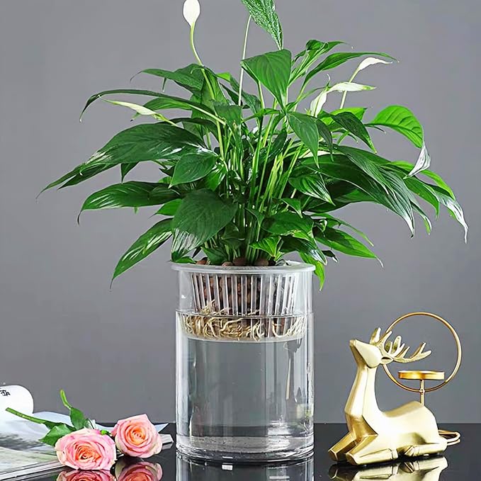 3 Acrylic Cylinder Clear Vase, Extra Large Unbreakable Plastic Flower Vases - Image 2